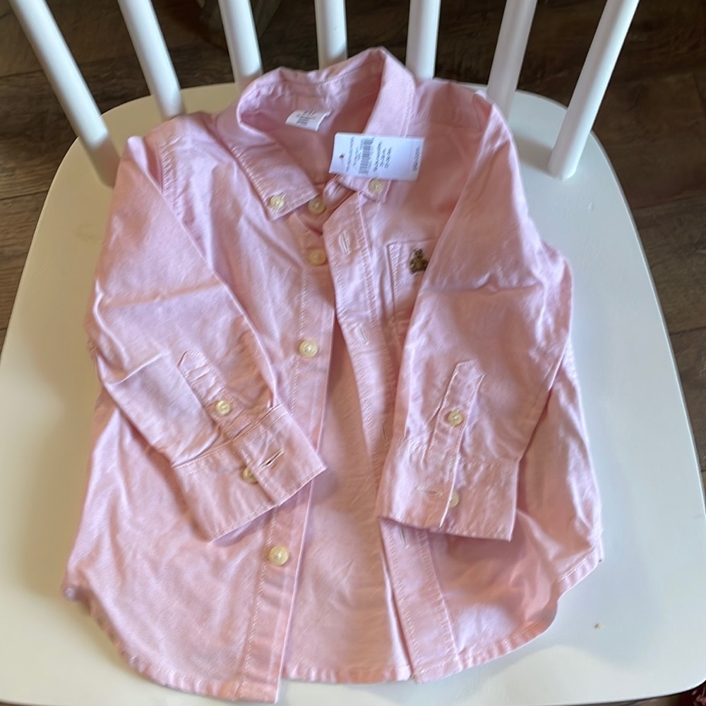 Toddler boy GAP KIDS Easter button down shirt